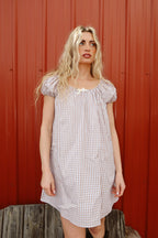 Aspyn Gingham Babydoll