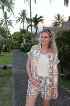 FINAL SALE - Under The Sea Button Down Top