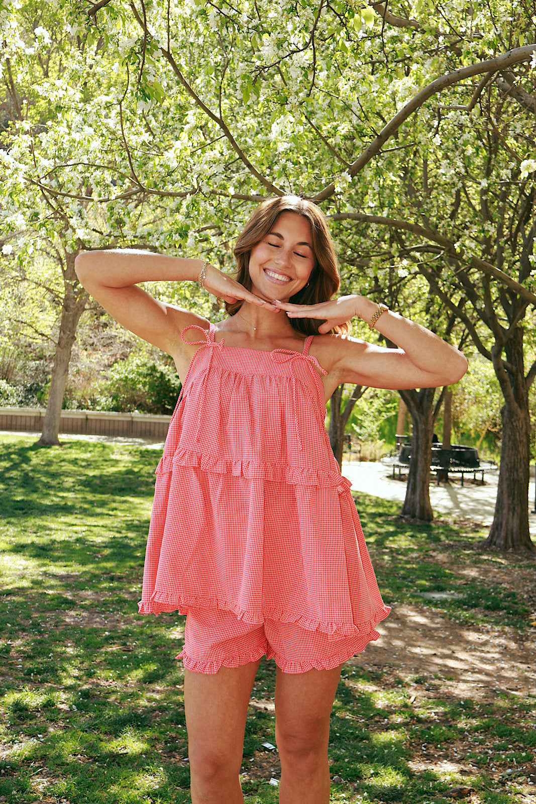 Strawberry Shortcake Gingham Tank Secondary image
