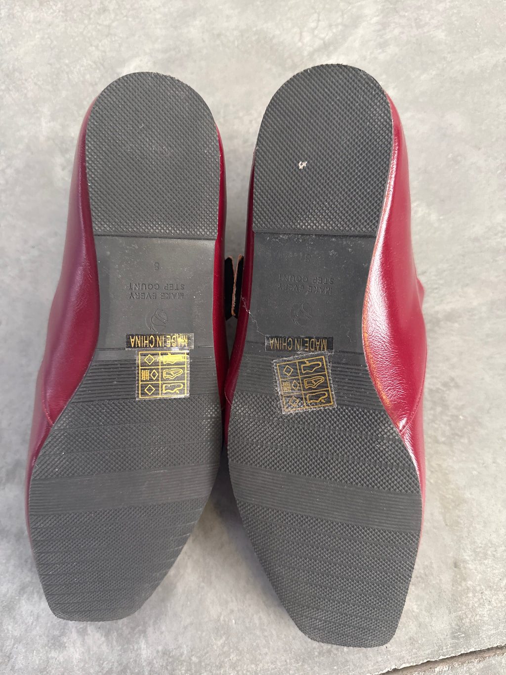 FINAL SALE - FLAWED Oasis Flats Burgundy - 8
