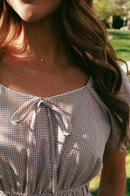 Lissa Gingham Dress