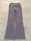 FINAL SALE - FLAWED Porter Yoga Pants in Dusty blue/Brown - Large