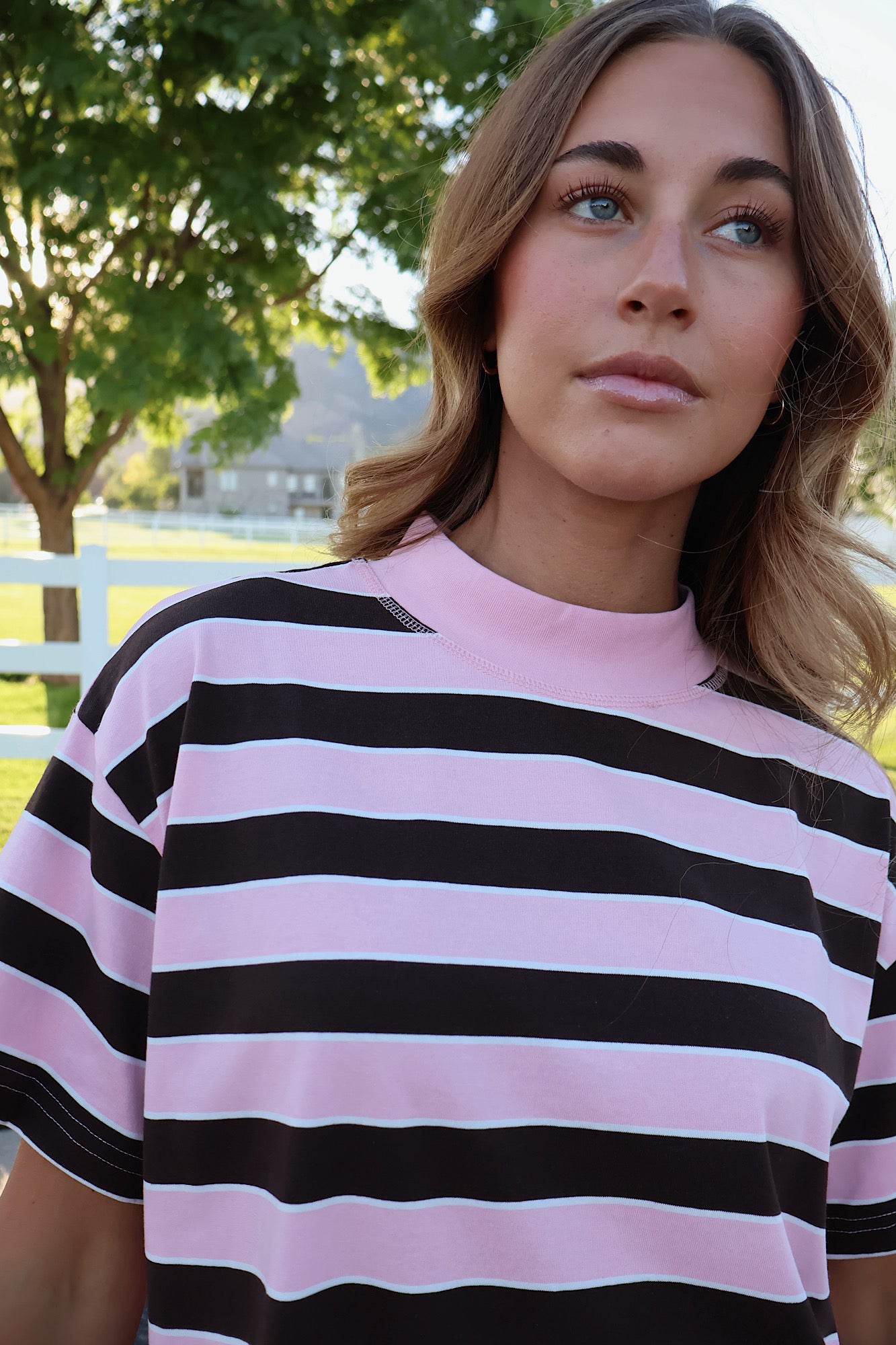Neapolitan Stripe Tee
