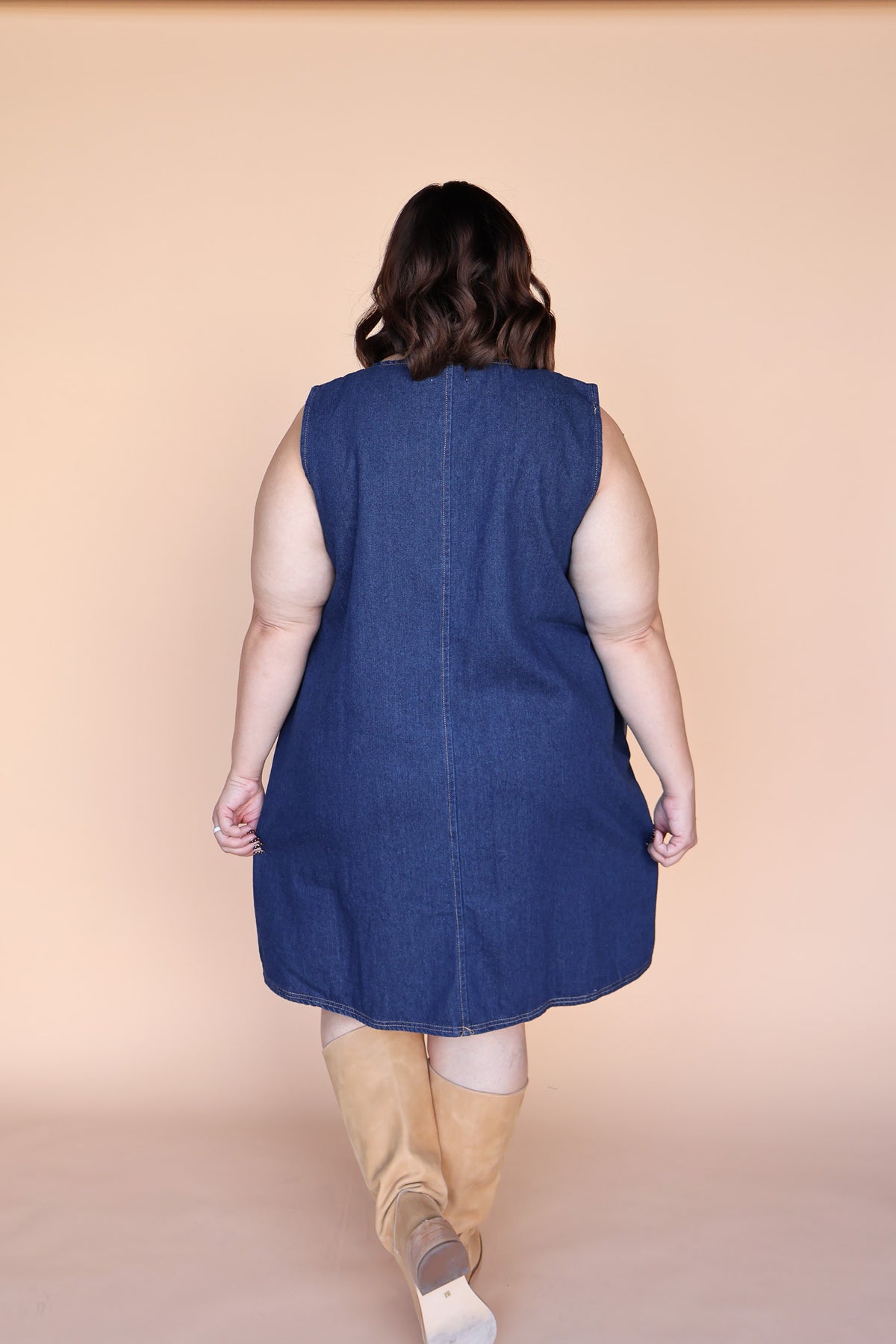Josie Denim Shift Dress