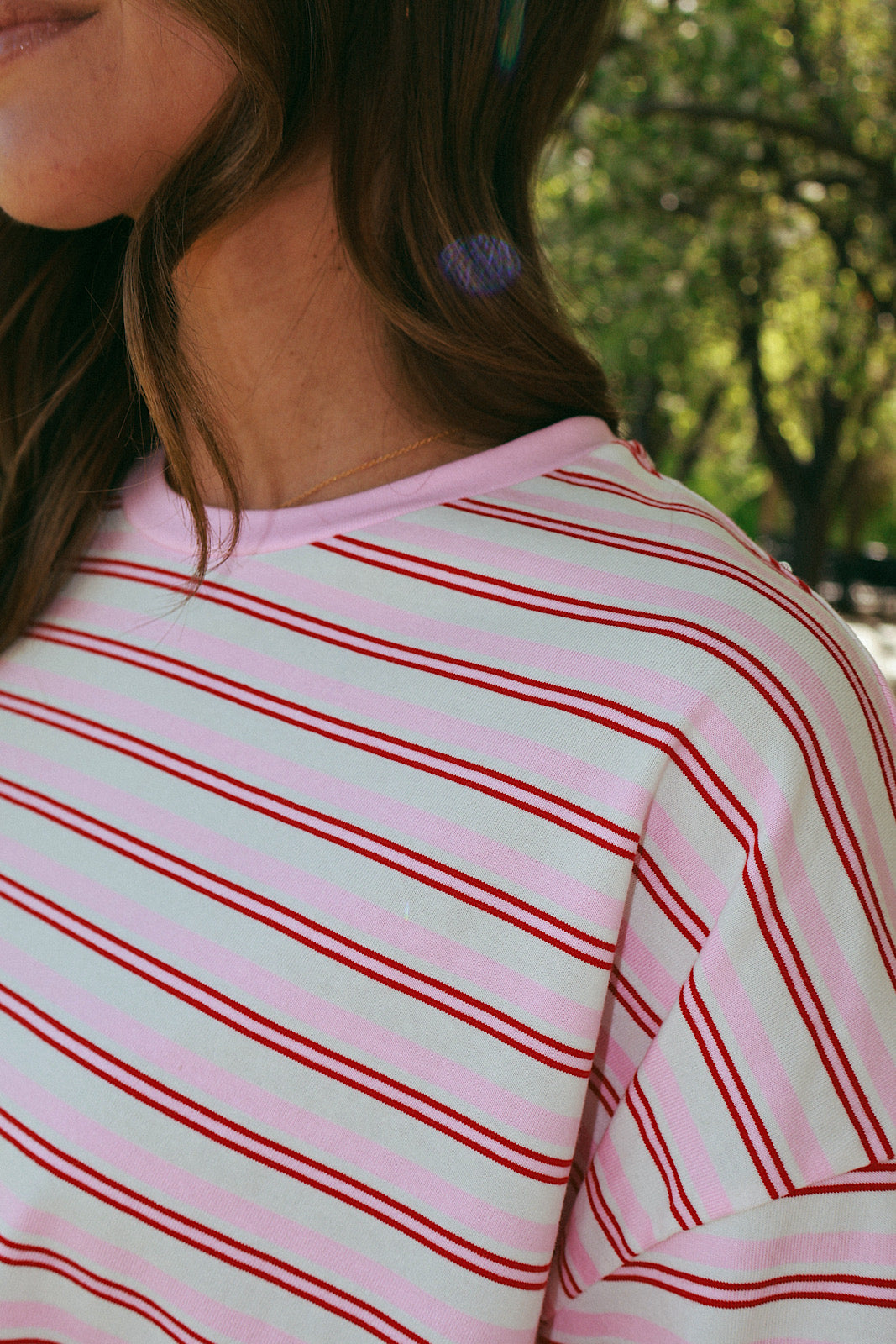 Sweet Tart Oversized Pink Tee Secondary image