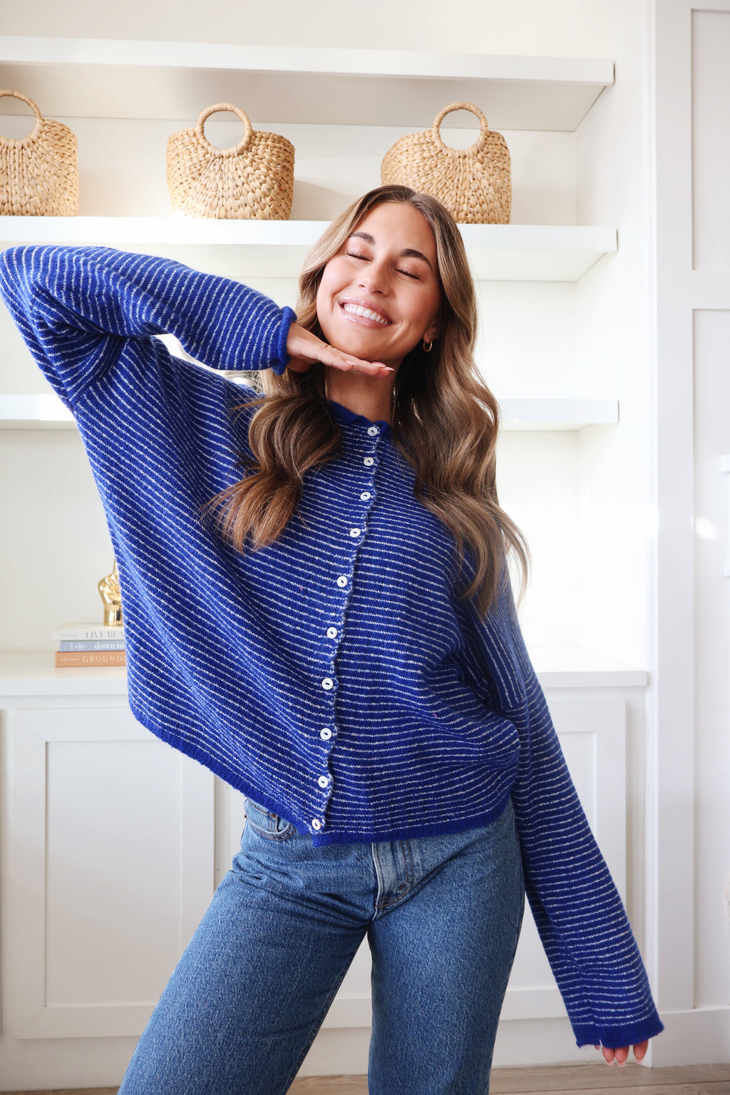 Stripe Piper Cardigan