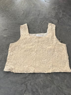 FINAL SALE - FLAWED High Tide Crochet Tank - 3XL