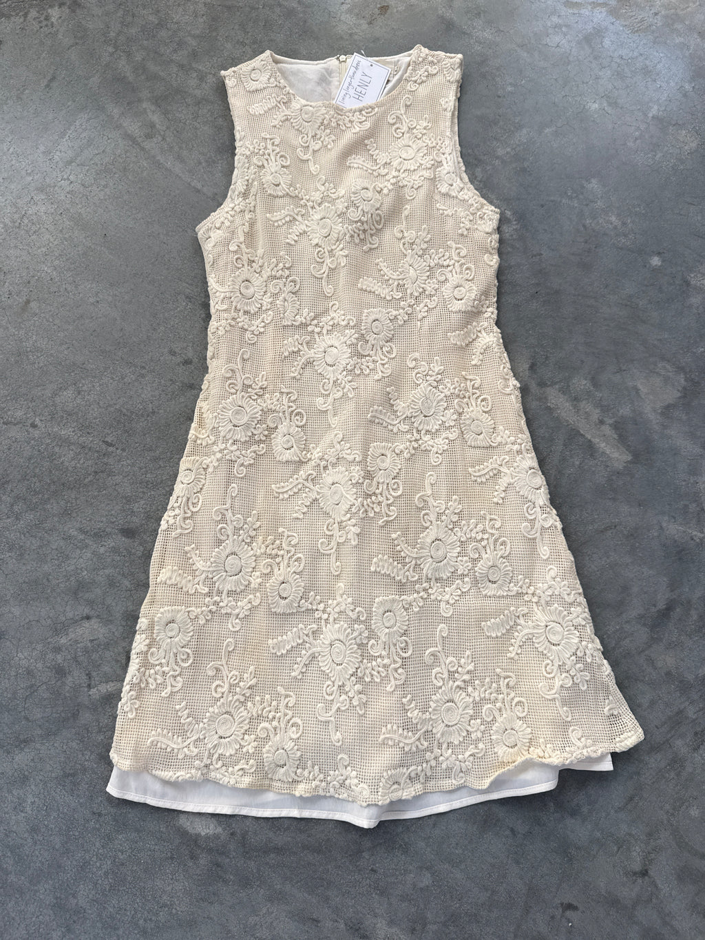 FINAL SALE - FLAWED High Tide Crochet Dress - Small