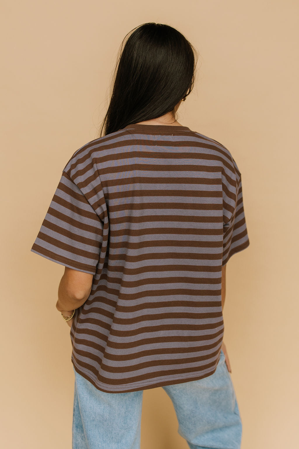 Nola Stripe Tee - 4 Colors Secondary image