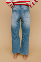 FINAL SALE - Carlie Denim Barrel Jeans