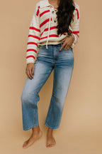 FINAL SALE - Carlie Denim Barrel Jeans