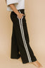 Lacy Days Sweatpants in Black