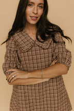 Camden Plaid Shift Dress