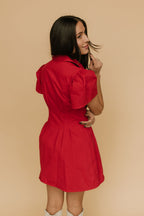 FINAL SALE - Crimson Zip Front Mini