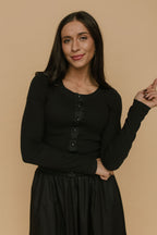Wynn Ribbed Long Sleeve