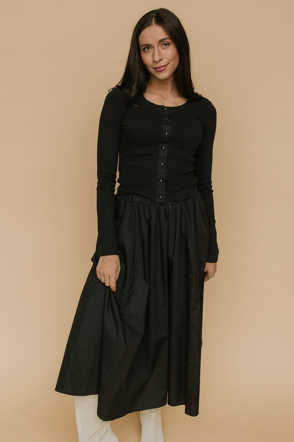 Wynn Poplin Skirt Secondary image