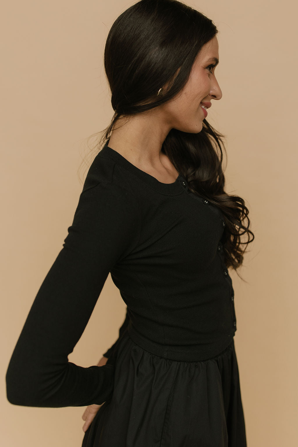 Wynn Ribbed Long Sleeve
