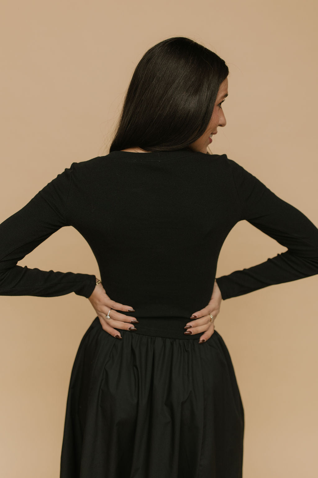 Wynn Ribbed Long Sleeve