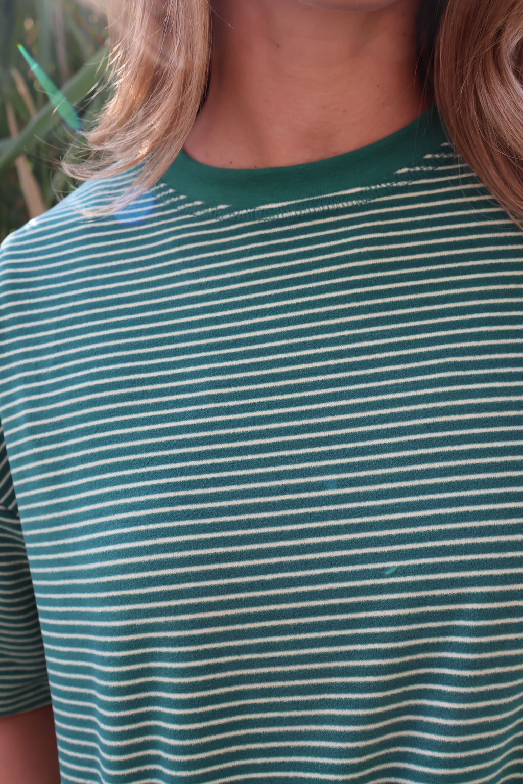 Porter Fleece Stripe Tee