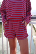 Britton Stripe Shorts