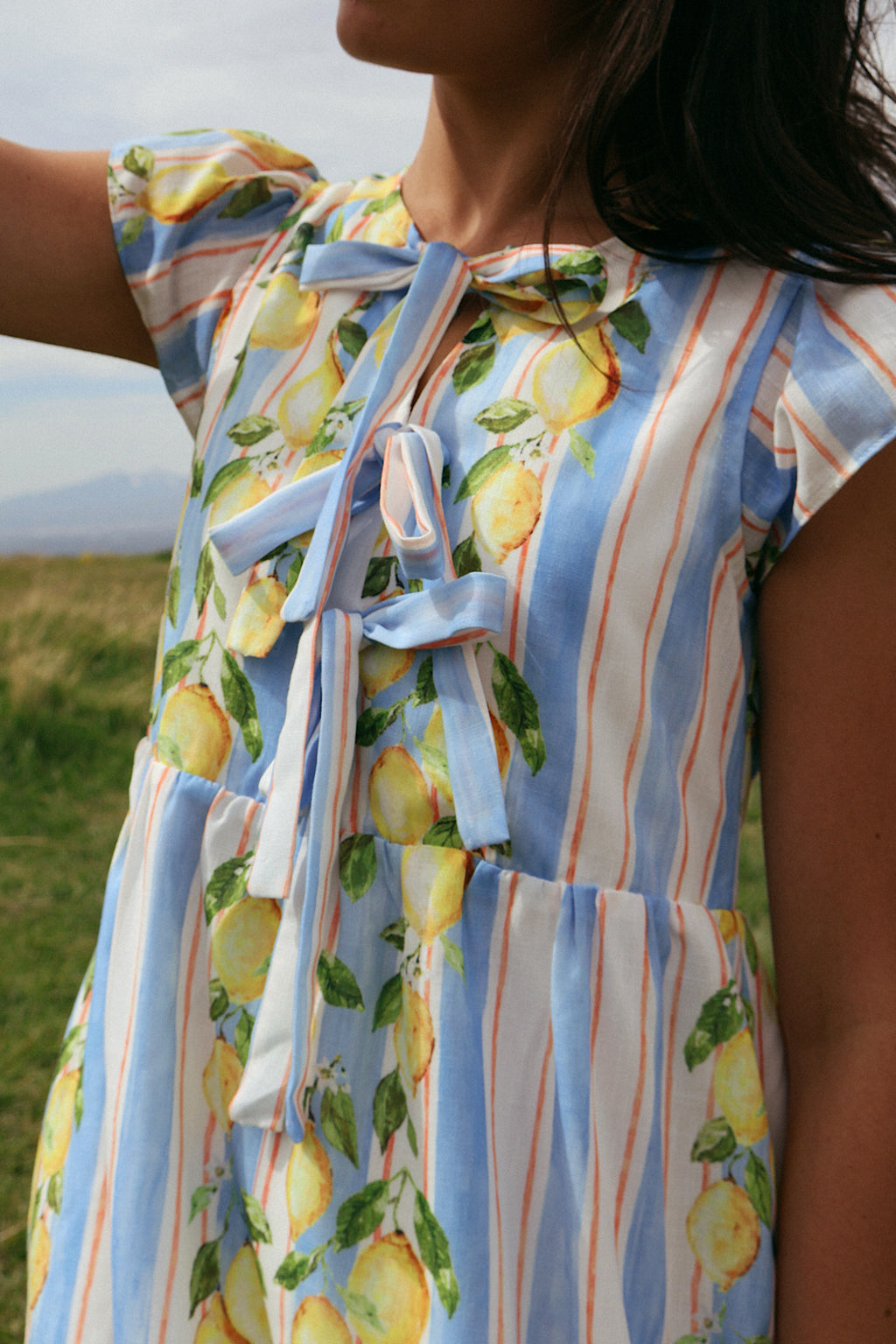 Citrus Stripe Dress