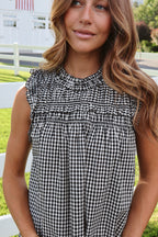 June Gingham Tank