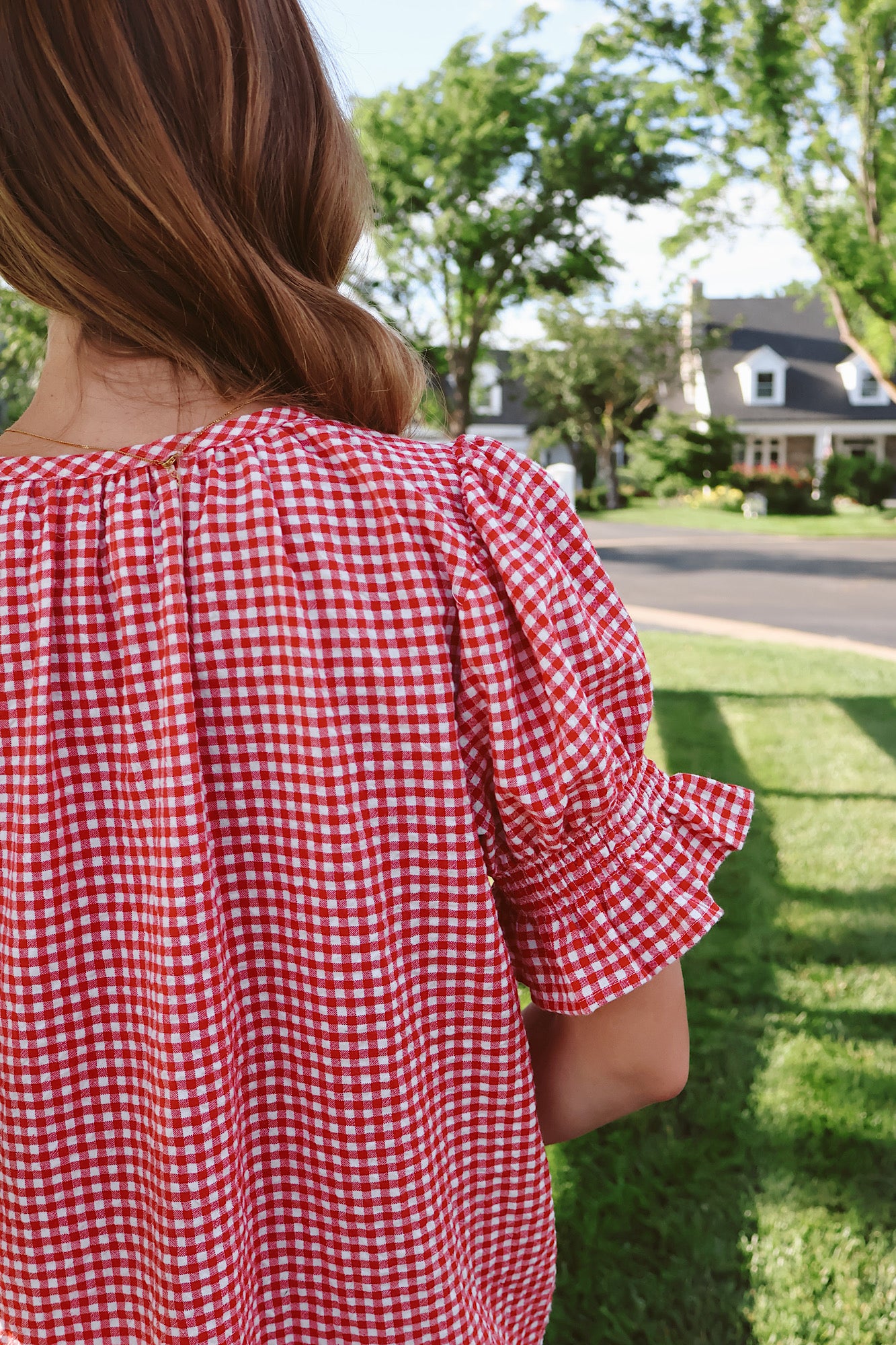 Sarah Gingham Dress
