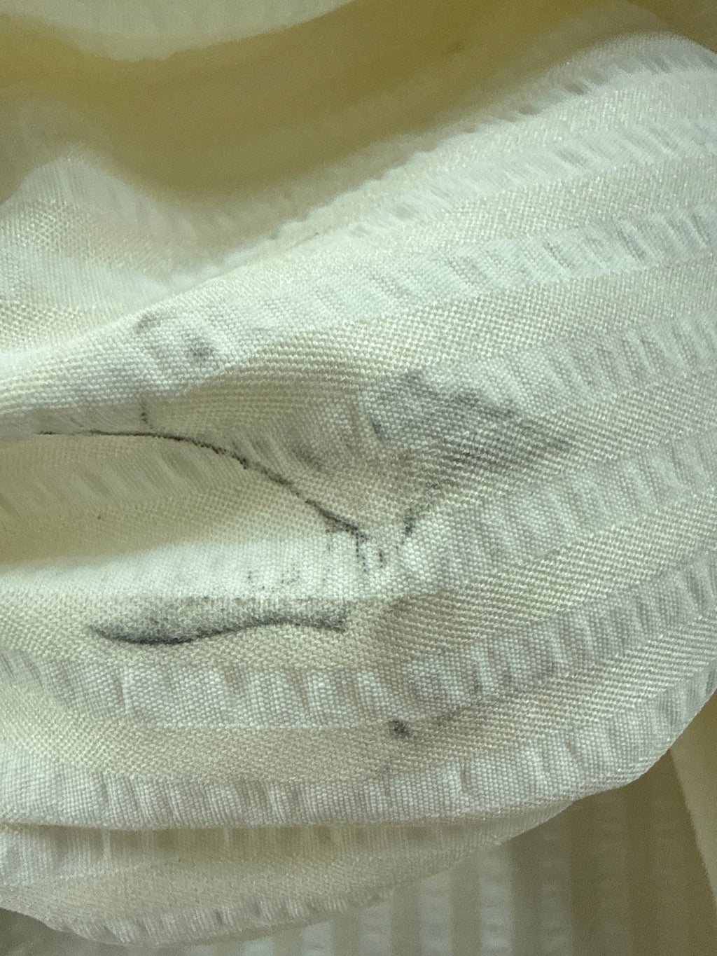 FINAL SALE - FLAWED Lanie Stripe Blouse in Cream - Small