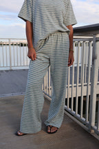 Cameron Fleece Stripe Pants