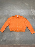 FINAL SALE - FLAWED Piper Cardigan in Orange - Large