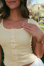 Millie Pointelle Top