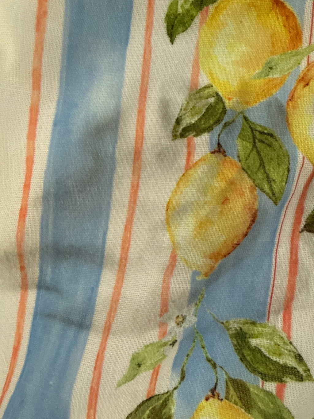 FINAL SALE - FLAWED Citrus Stripe Dress - XLarge