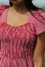Dorothy Gingham Midi