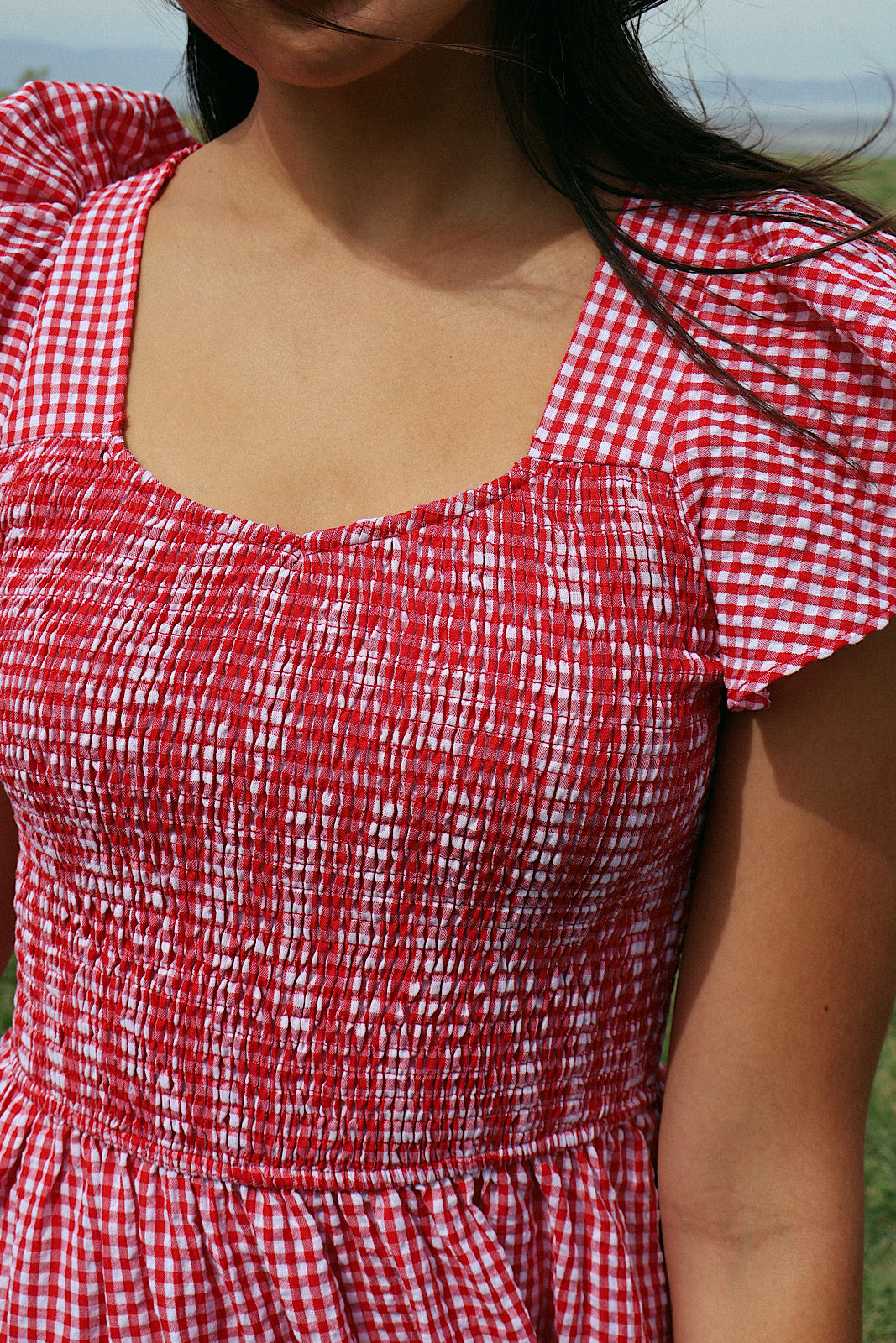 Dorothy Gingham Midi