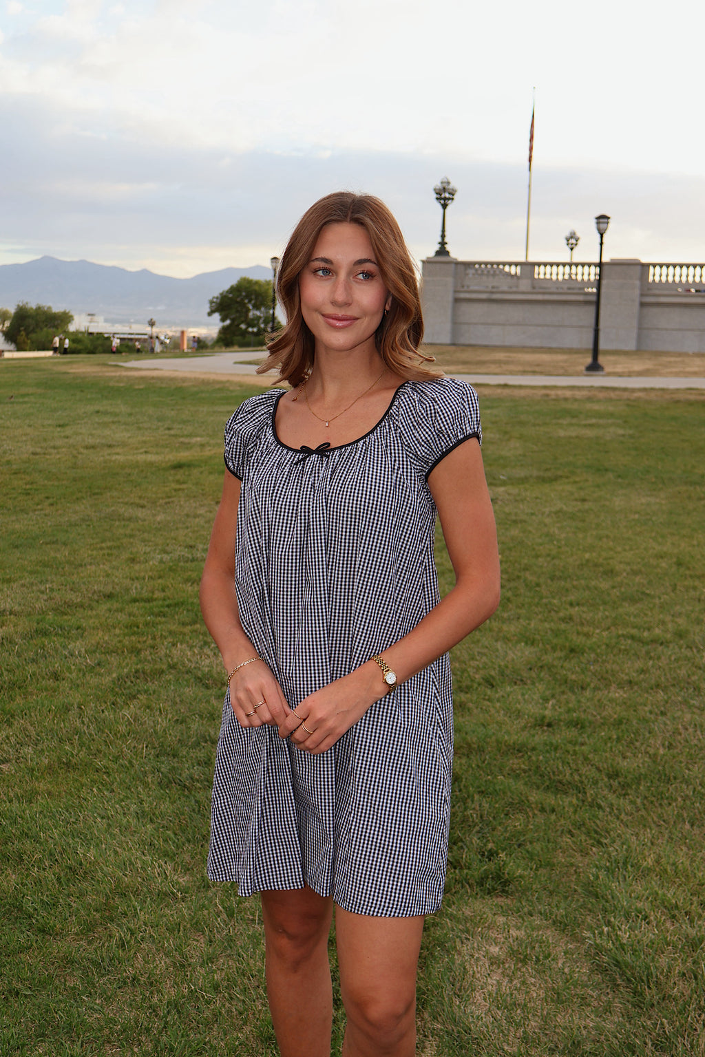 Mckinley Gingham Dress