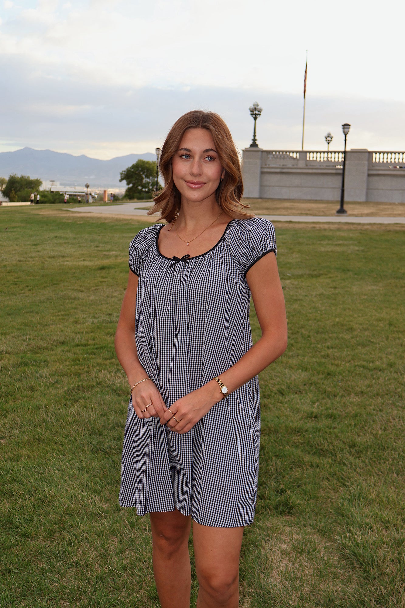Mckinley Gingham Dress