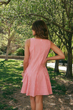Berry Sweet Gingham Dress