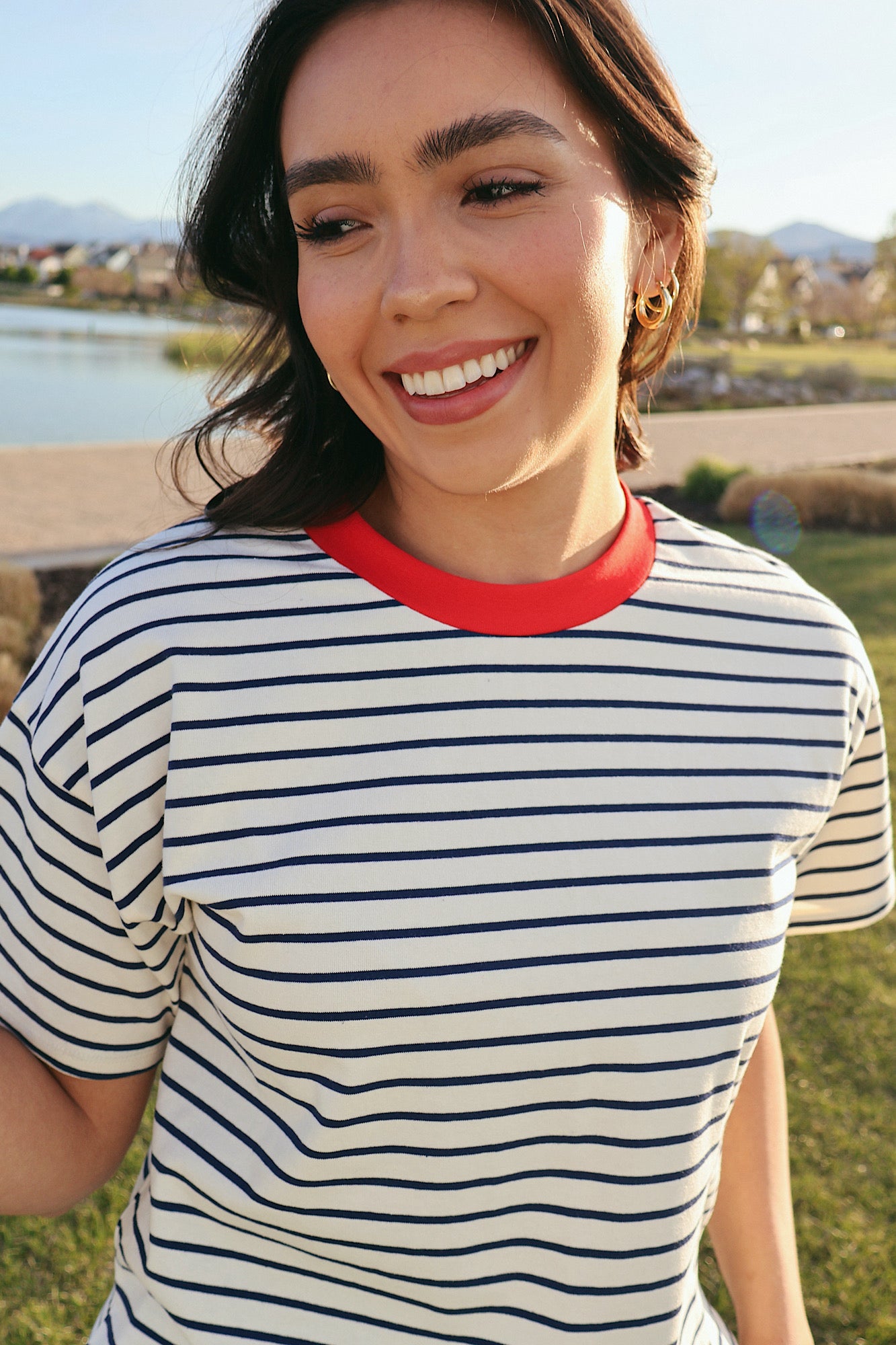 Kendall Stripe Tee