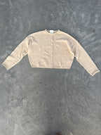 FINAL SALE - FLAWED Piper Cardigan in Cream - Medium