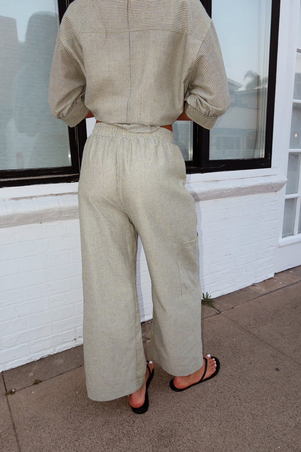 Bailey Pinstripe Pants