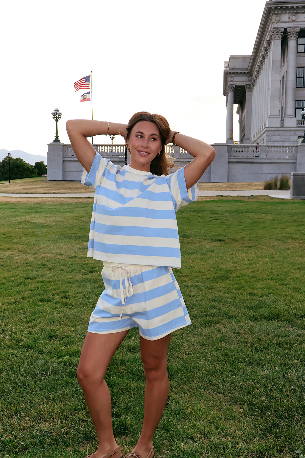 Weekender Stripe Tee