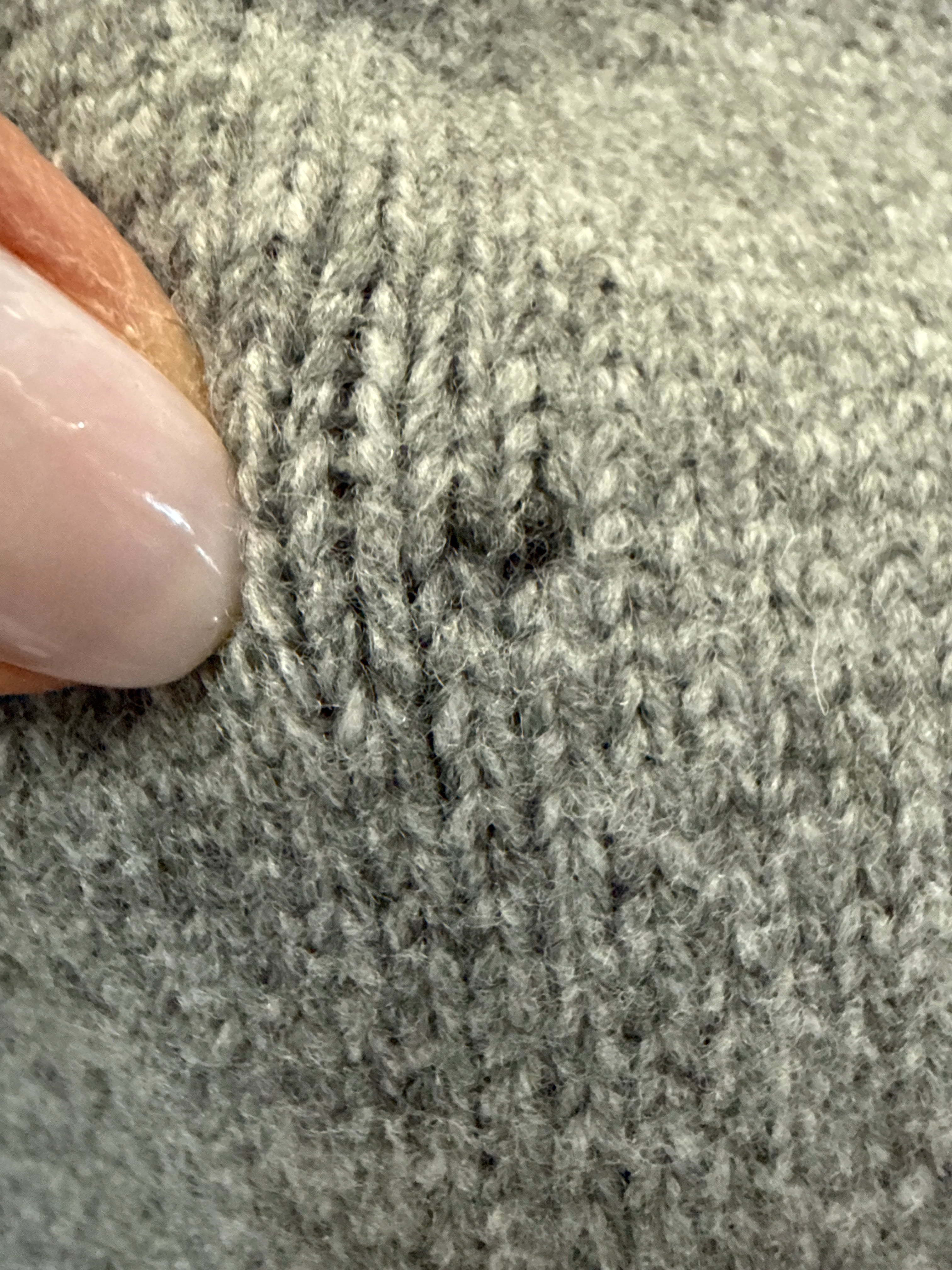 FINAL SALE - FLAWED Julia Cardigan in Grey - M/L