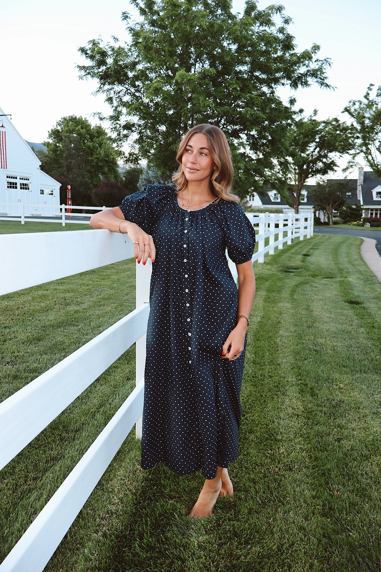 Eleanor Dot Dress