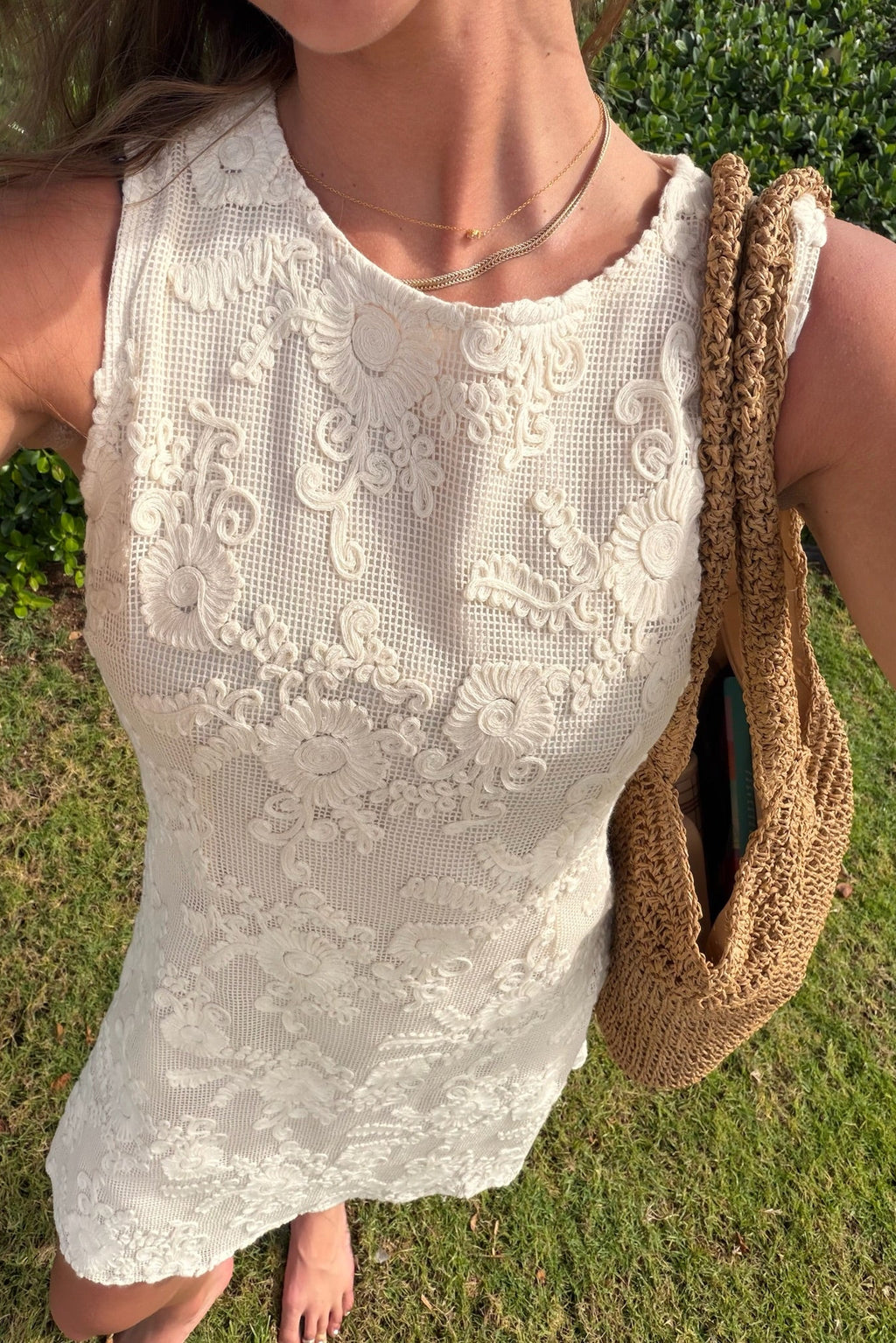 High Tide Crochet Dress