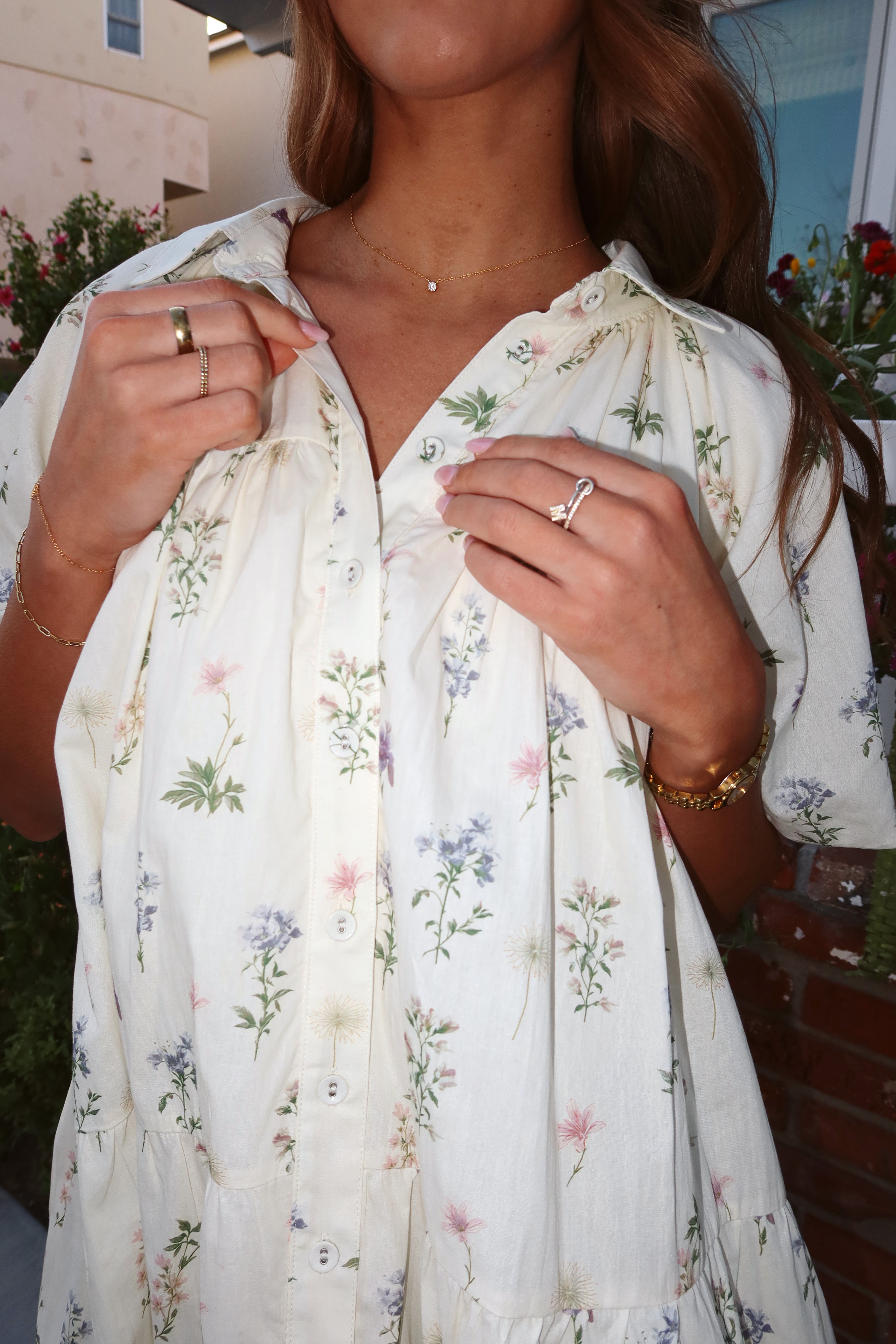 Garden Party Floral Dress
