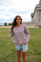 Libby Stripe Cardigan