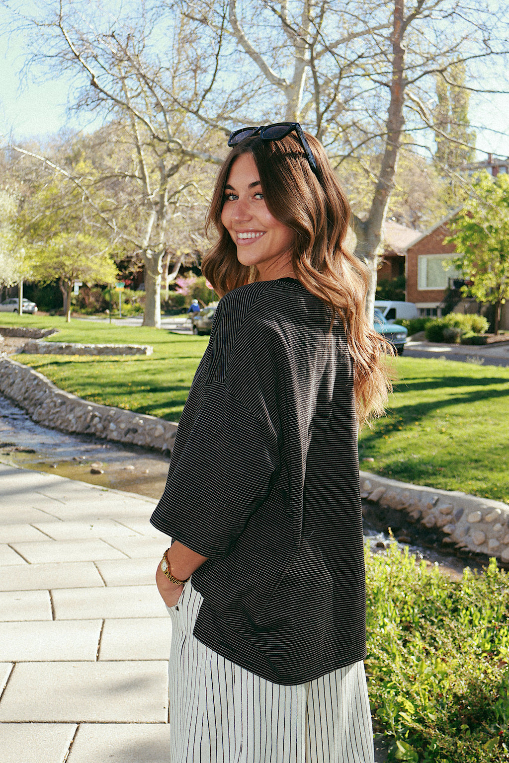 Hayden Stripe Tee