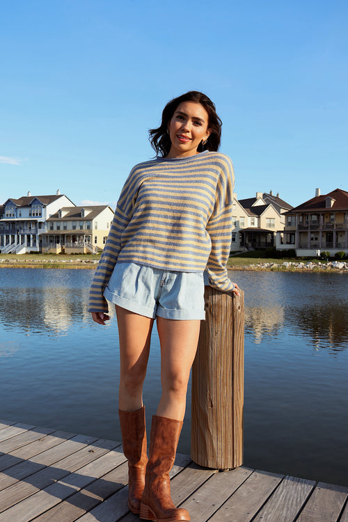 Piper Stripe Pullover
