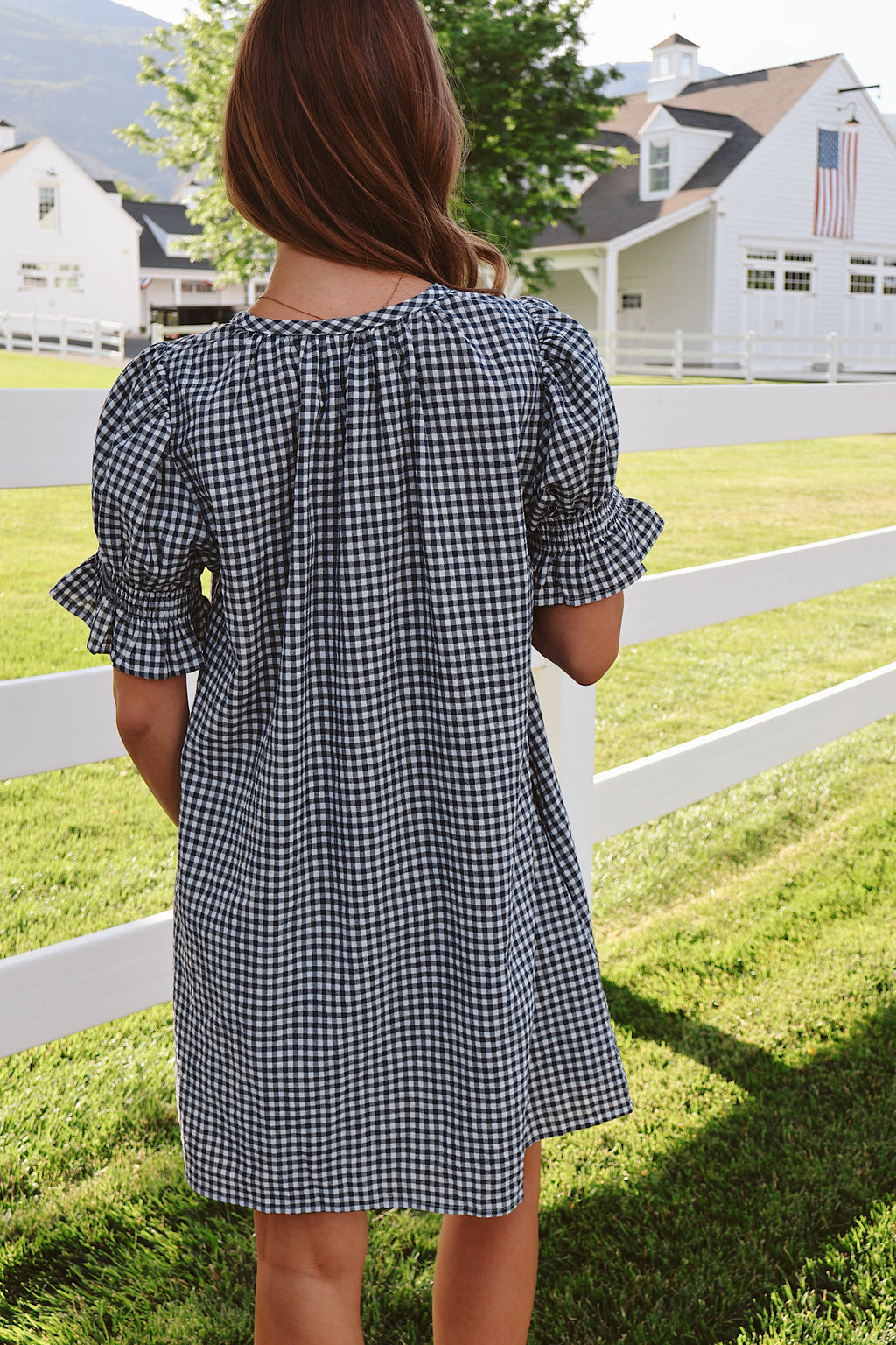 Sarah Gingham Dress