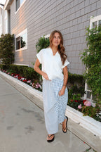 Caroline Gingham Skirt